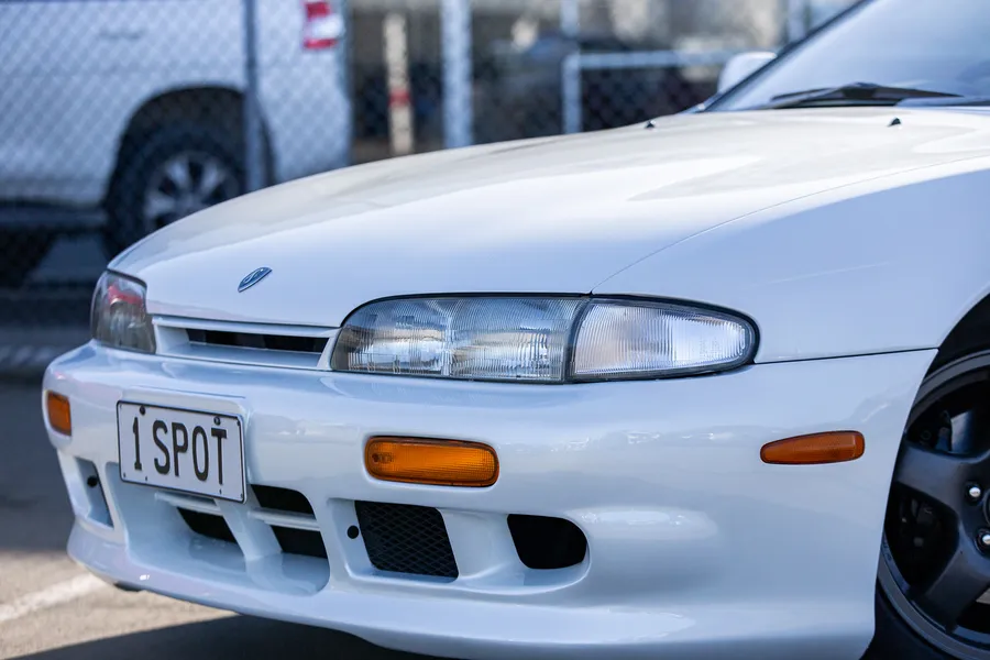 Finished Silvia, front close-up